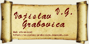 Vojislav Grabovica vizit kartica